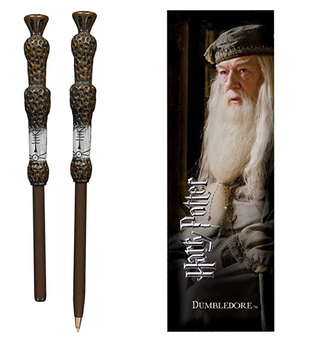 Stylo Baguette et Signet Dumbledore